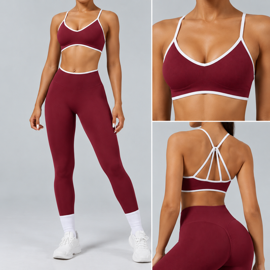 Colección de ropa deportiva burdeos – CASA FIERA